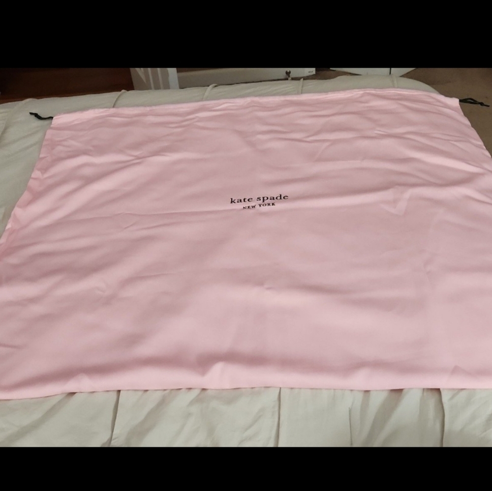 Brand New XL Kate Spade Dust Bag- Kate Spade Drawstring Dust Bag- Never Used